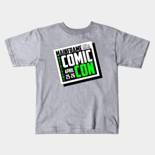 Mainframe Comic Con - Black Base Kids T-Shirt